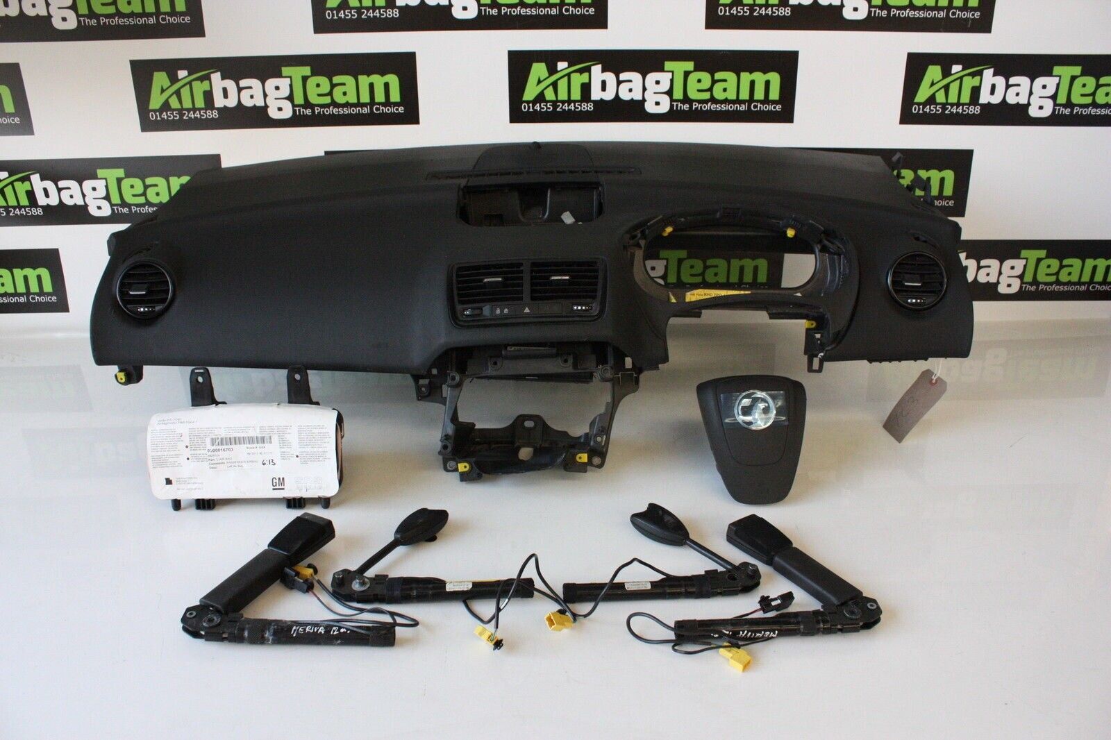 Vauxhall-Meriva-2010-On-Airbag-Kit-Dashboard-Driver-Passenger-Seatbelt-ECU-255716361630