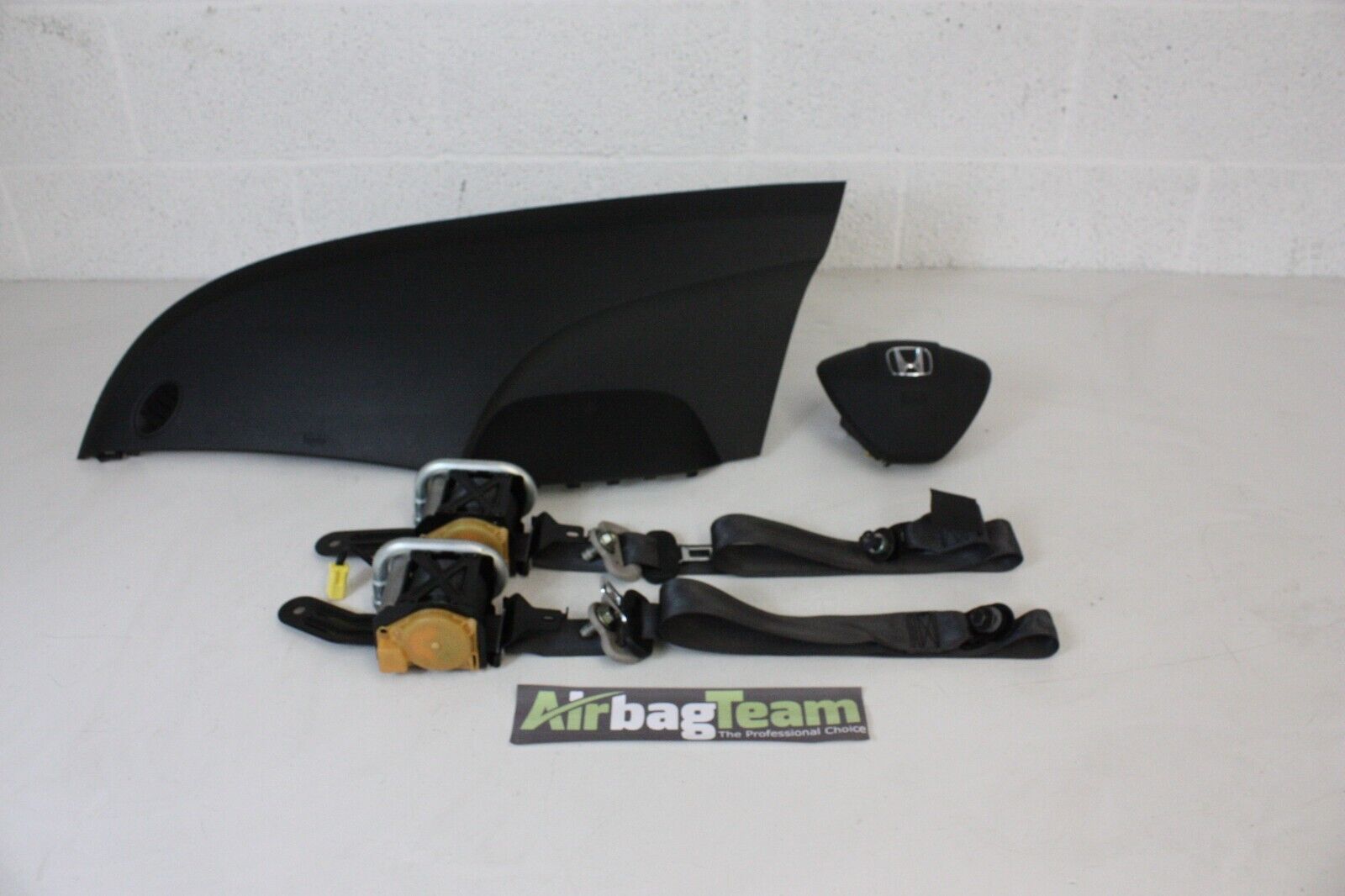 Honda-Jazz-2009-2014-Airbag-Kit-Dash-Panel-Driver-Passenger-Seatbelt-ECU-255989148521