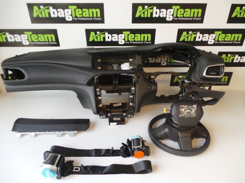 Infiniti-Q30-2016-Onwards-Airbag-Kit-Driver-Passenger-Dashboard-Seatbelt-ECU-255729575161