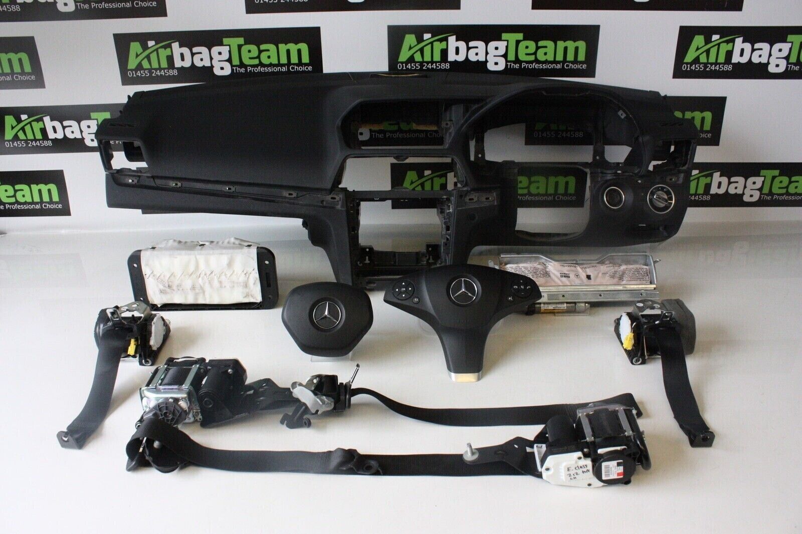 Mercedes-E-Class-Coupe-Airbag-Kit-Driver-Passenger-Dashboard-Seatbelt-255932417971