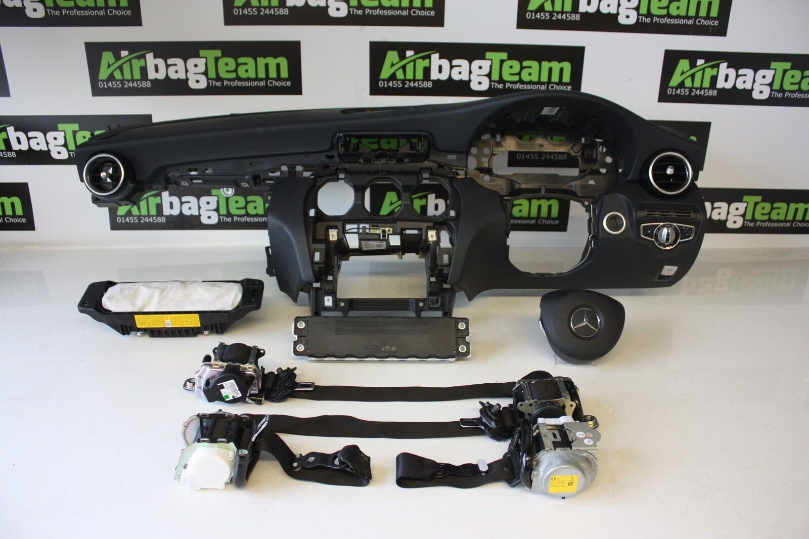 Mercedes GLC 2015 2022 Airbag Kit Driver Passenger Dashboard Seatbelt Airbag Team