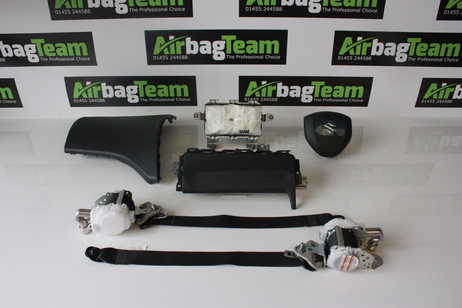 Suzuki-Swift-2011-2017-Airbag-Kit-Pod-Driver-Passenger-Seatbelt-ECU-Knee-255792476491