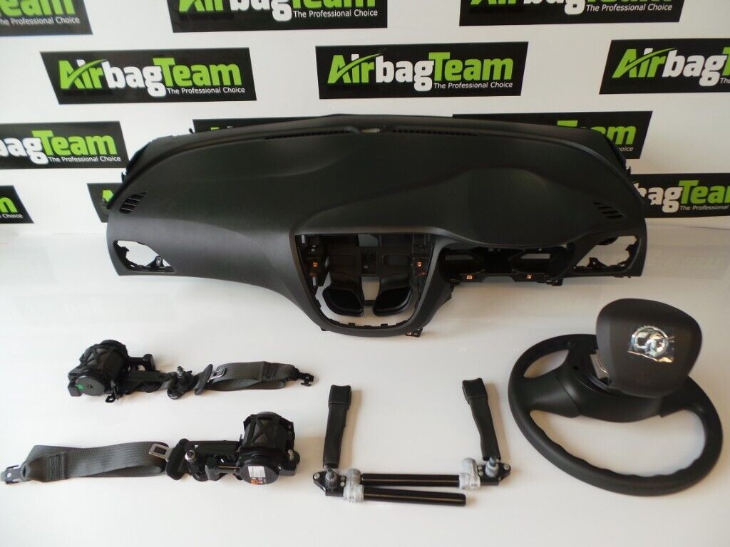 Vauxhall-Viva-2015-On-Airbag-Kit-Dashboard-Driver-Passenger-Seatbelt-ECU-255716371711