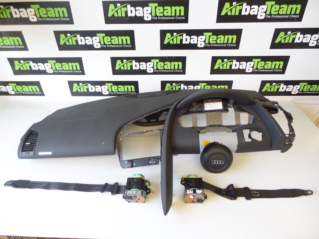 Audi-R8-2007-2015-Airbag-Kit-Driver-Passenger-Dashboard-Seatbelt-ECU-Repair-255706573522