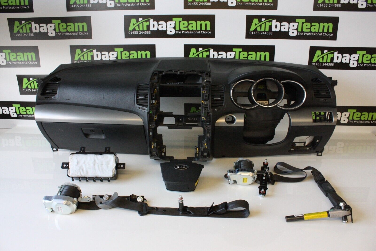 Kia-Sorento-2012-2014-Airbag-Kit-Driver-Passenger-Dashboard-Seatbelt-ECU-255711535892