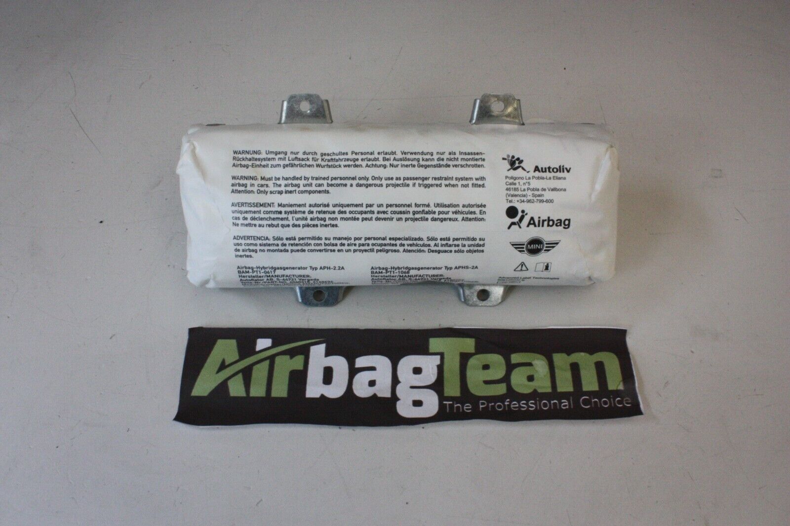 Mini-Countryman-2010-2017-NSF-Nearside-Passenger-Front-Airbag-255922234522