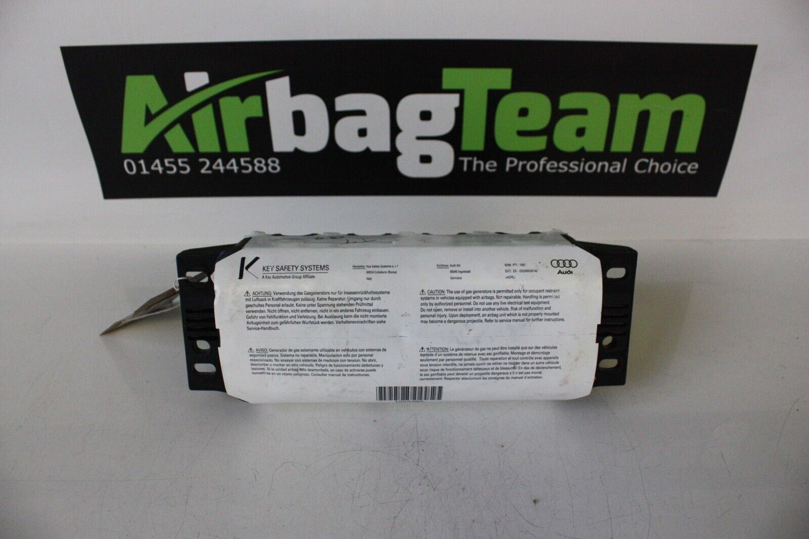 Audi-R8-2007-2015-NSF-Nearside-Passenger-Front-Airbag-255857827543