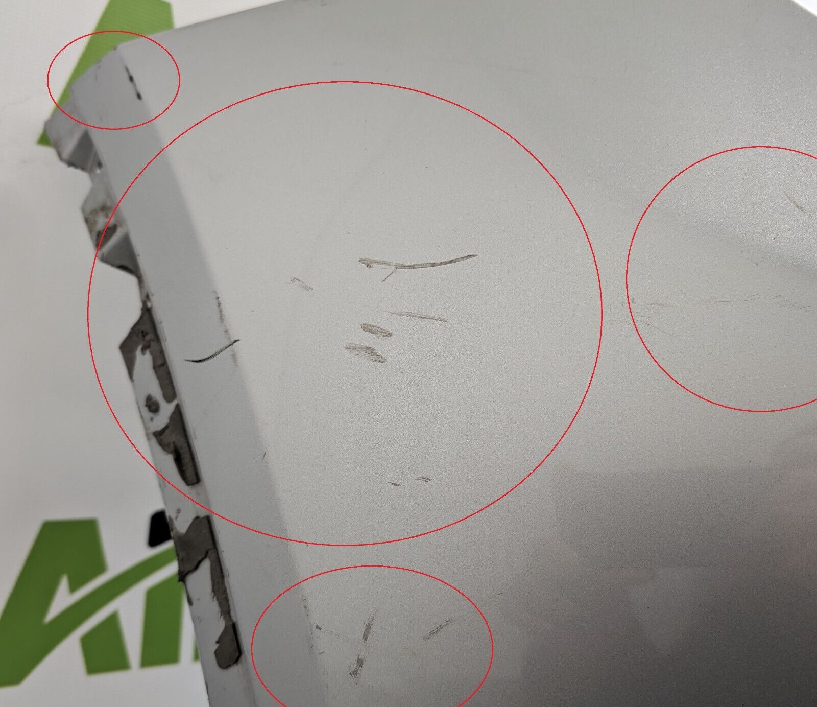 Land-Rover-Discovery-L462-17-On-Indus-Silver-Front-Bumper-HY32-17F003-AAWBAW-256321043183-3