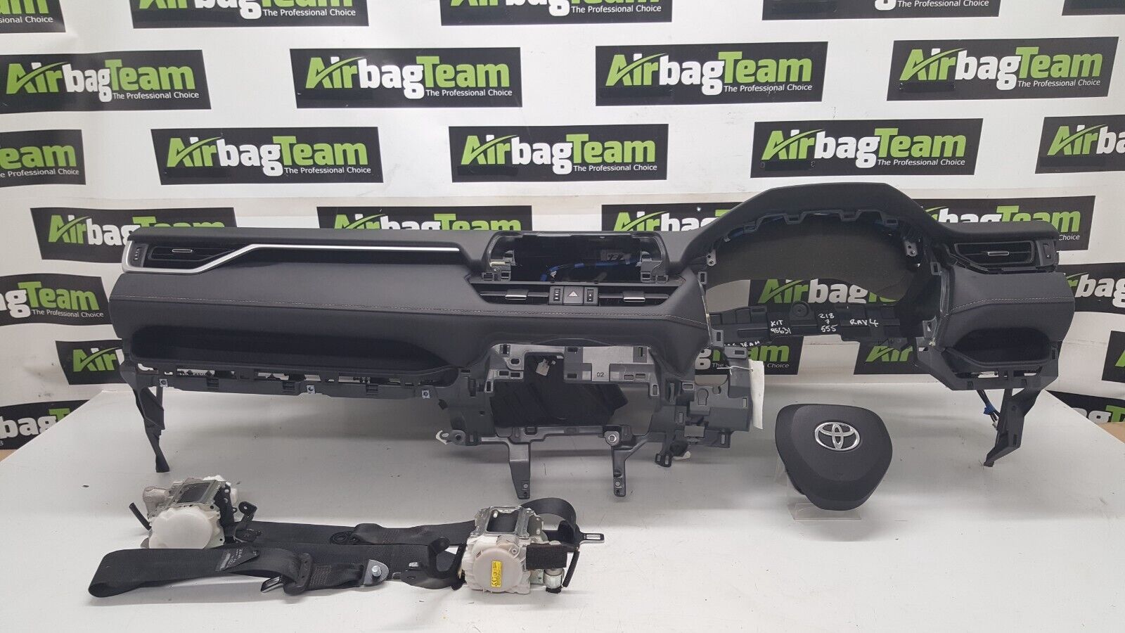 Toyota-Rav-4-2021-On-Airbag-Kit-Driver-Passenger-Dashboard-Seatbelt-ECU-Knee-255716322423