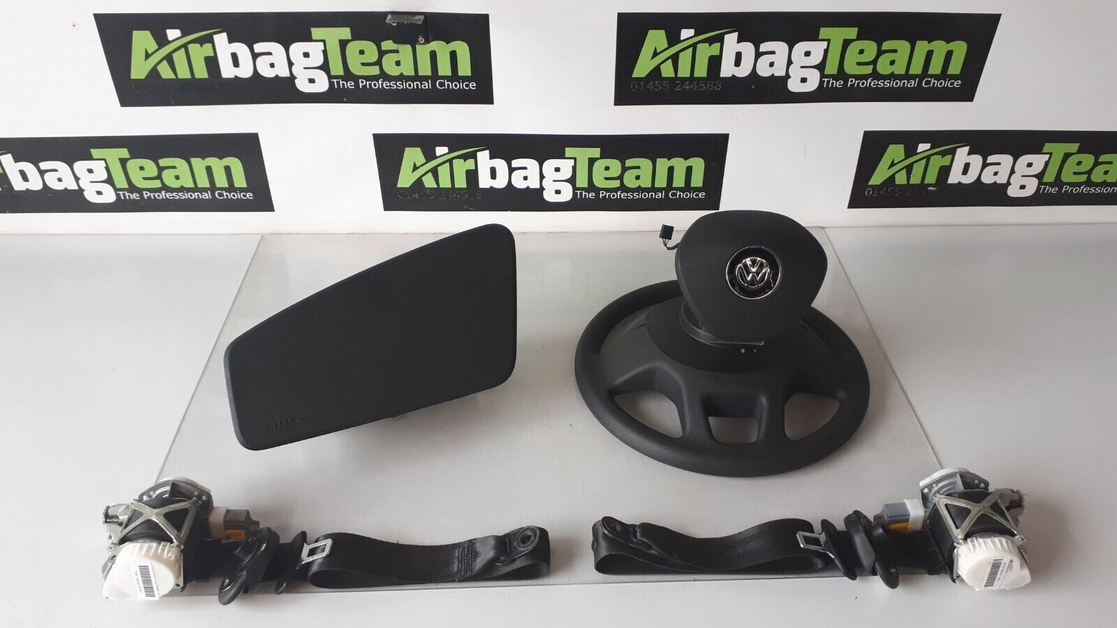 VW-Volkswagen-Amarok-2009-2017-Airbag-kit-Pod-Driver-Passenger-Seatbelt-ECU-255716412673