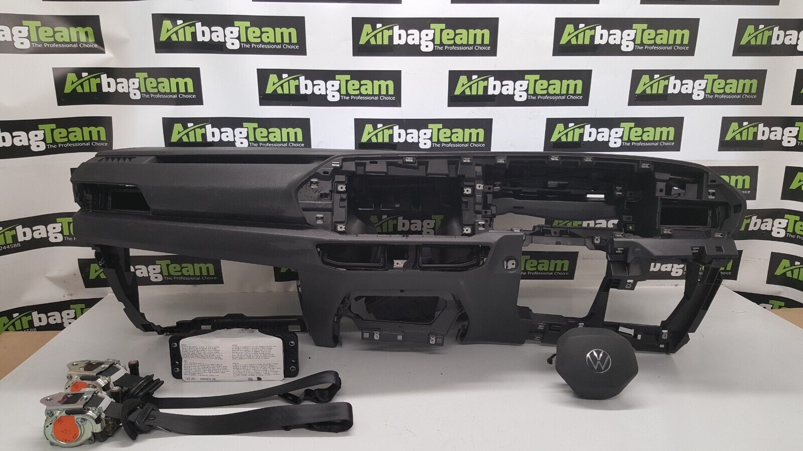 VW-Volkswagen-Caddy-2021-Onwards-Airbag-kit-Dash-Driver-Passenger-Seatbelt-ECU-255716424273