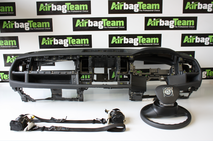 VW-Volkswagen-Transporter-T6-15-19-Airbag-kit-Dash-Driver-Passenger-Seatbelt-ECU-255716452493