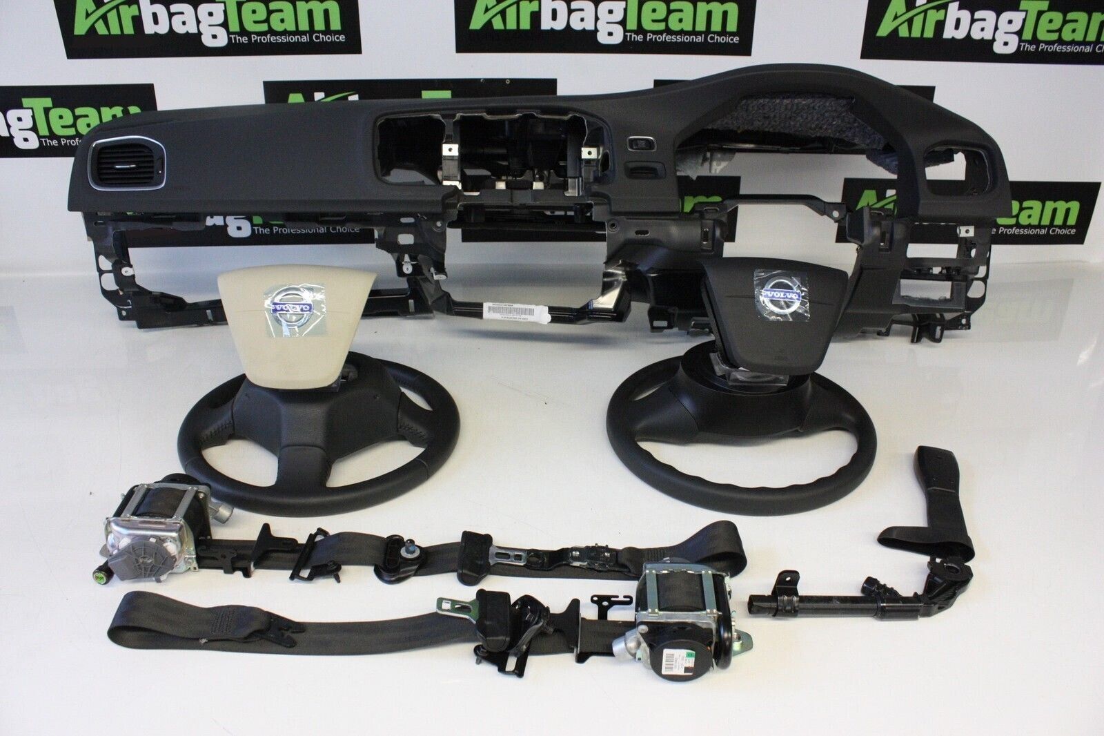 Volvo-S60-V60-2012-2019-On-Airbag-Kit-Driver-Passenger-Seatbelt-Dashboard-ECU-255716402233