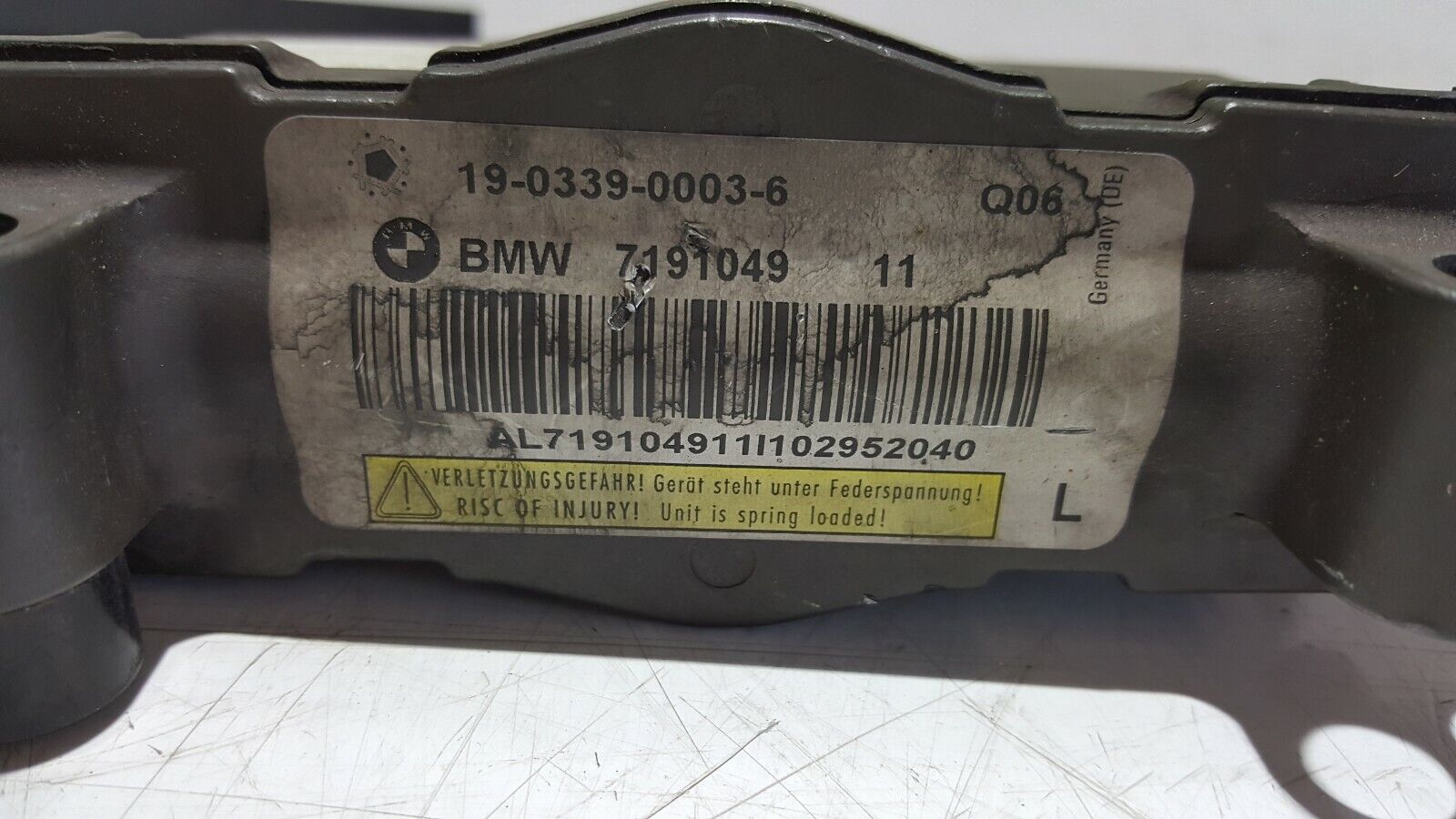 BMW-F10-F11-5-Series-2010-2013-NSF-Nearside-Pass-Bonnet-Hinge-Actuator-7191049-254767715784-3