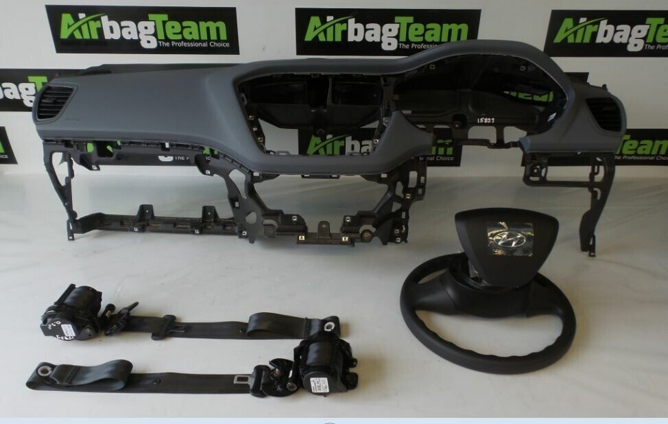 Hyundai-i20-2014-2018-Airbag-Kit-Driver-Passenger-Dashboard-Seatbelt-ECU-255711313804