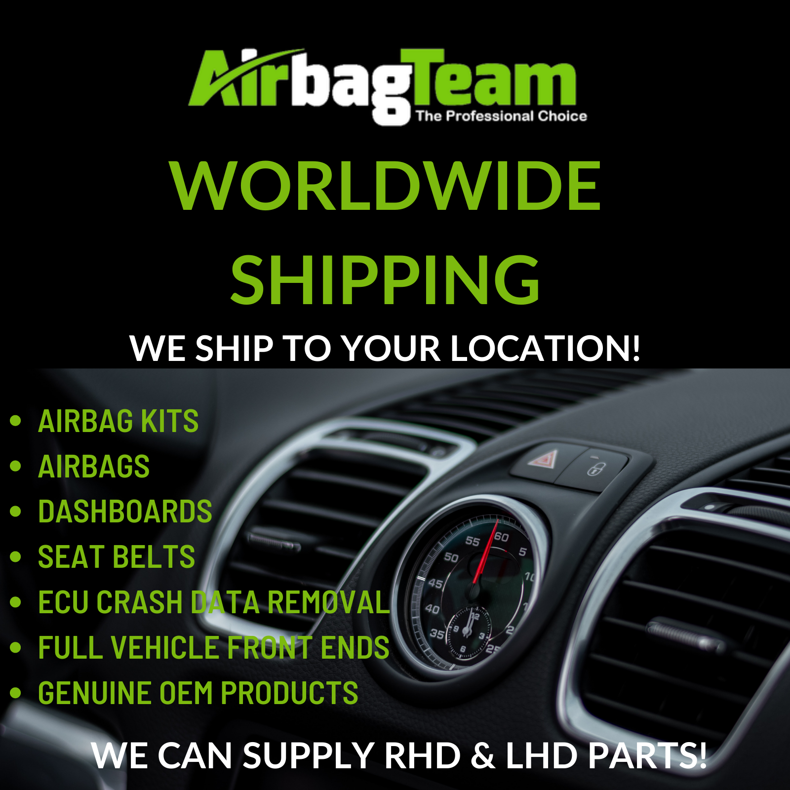 Lexus-IS300-2013-Onwards-NSF-Nearside-Passenger-Front-Airbag-266629288544-2