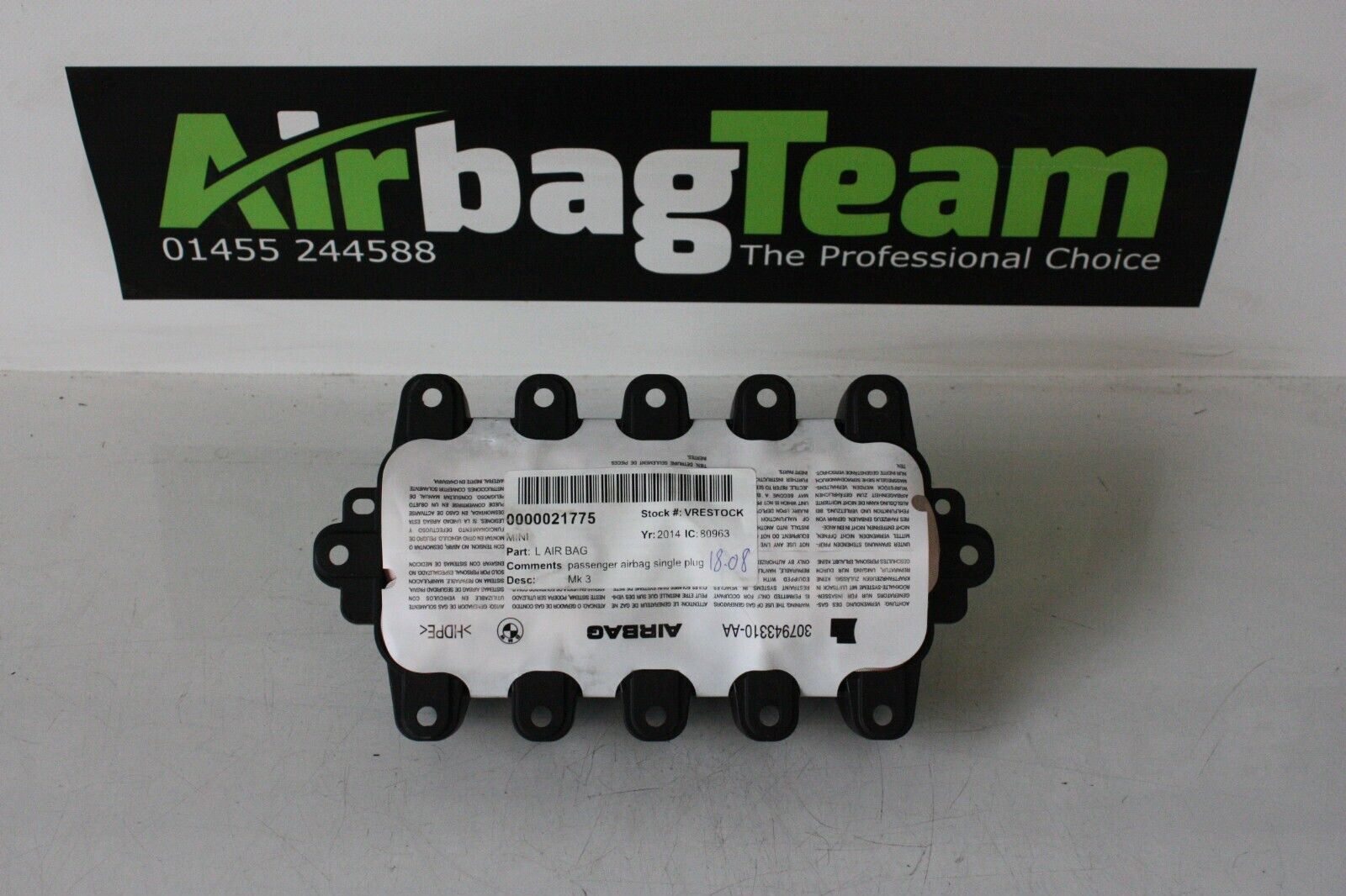 Mini-F55-F56-F57-2013-2017-NSF-Nearside-Passenger-Front-Airbag-255920663094