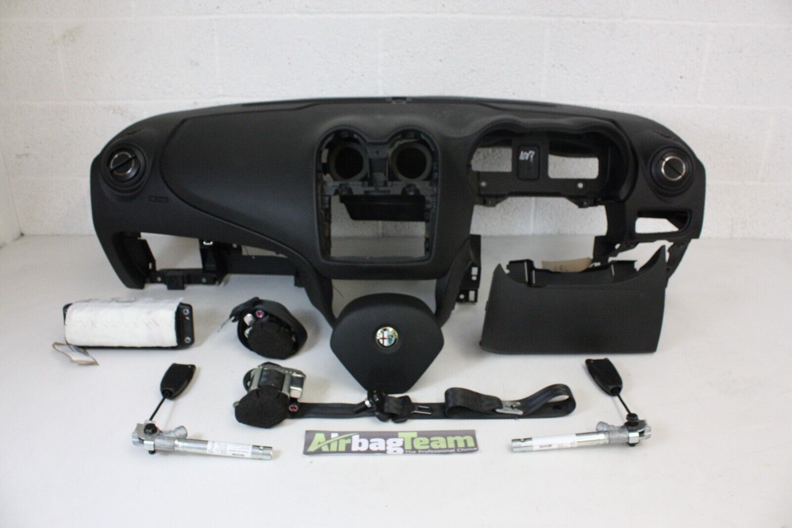 Alfa-Romeo-Mito-2008-2018-Airbag-Kit-Driver-Passenger-Knee-Dashboard-Seatbelt-255705118955