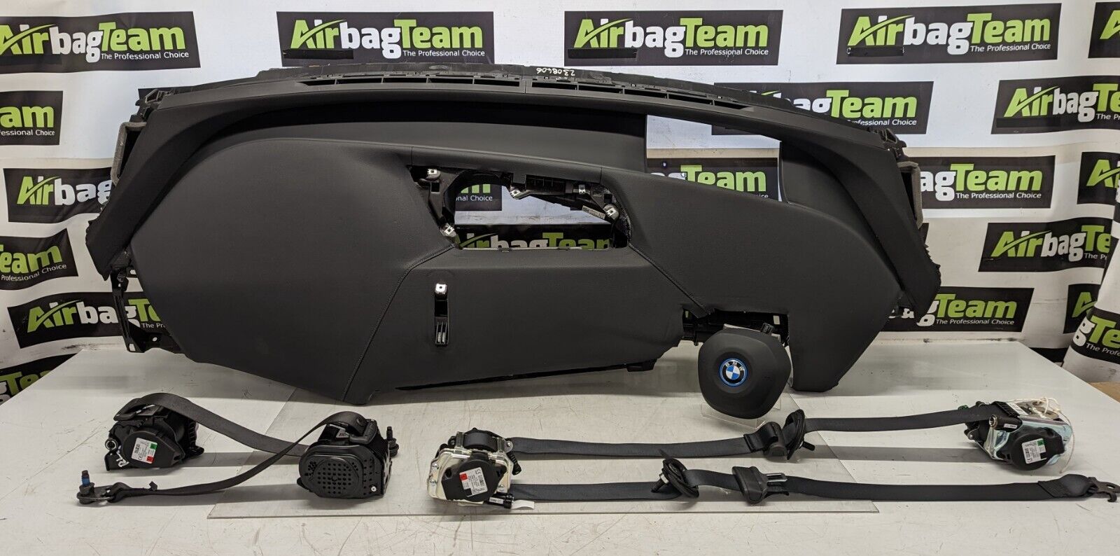 BMW-IX-21-On-Airbag-Kit-Driver-Passenger-Dashboard-Seatbelt-ECU-Repair-255706729105