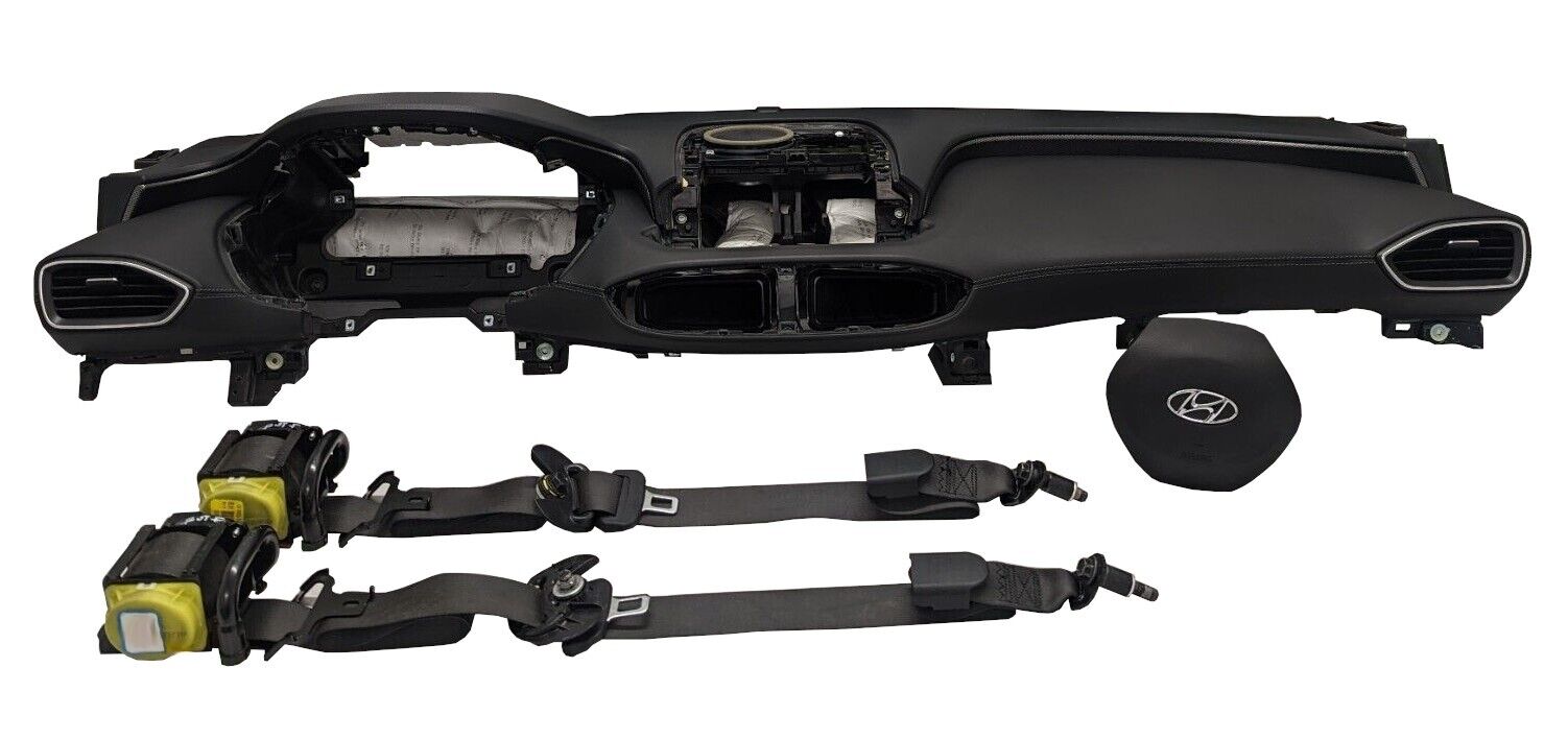 Hyundai-Santa-Fe-2018-Onwards-LHD-Airbag-Kit-Dash-Driver-Pass-Seatbelts-256396827545