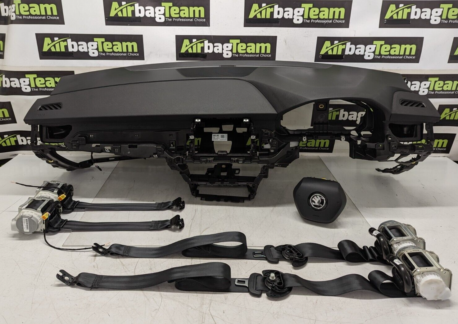 Skoda-Scala-2019-Onwards-Airbag-Kit-Dashboard-Driver-passenger-Seatbelt-ECU-255715942165