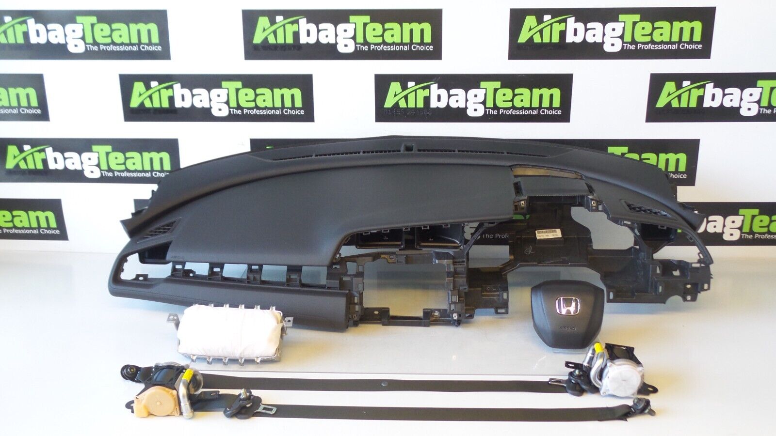 Honda-Civic-2017-Onwards-Airbag-Kit-Driver-Passenger-Dashboard-Seatbelt-ECU-255711295176