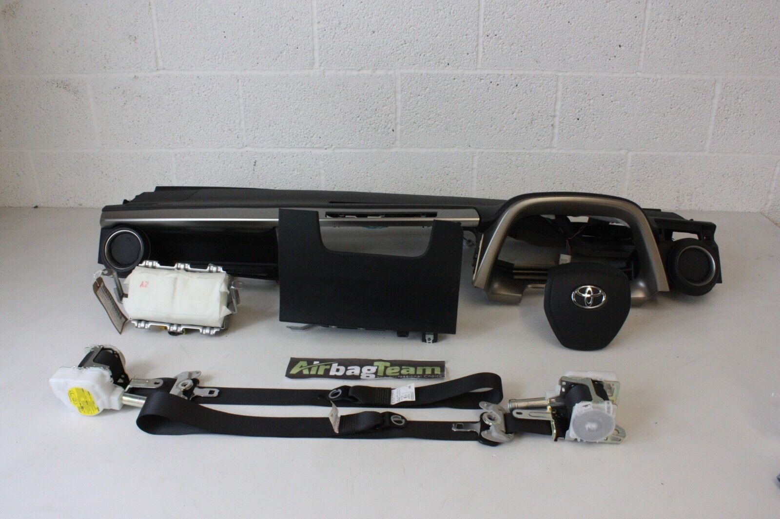 Toyota-Rav-4-2013-21-Airbag-Kit-Driver-Passenger-Dashboard-Seatbelt-ECU-Knee-255716321506