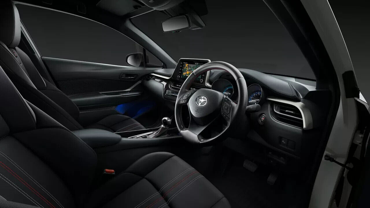 Toyota-Corolla-18-on-Airbag-Kit-Driver-Passenger-Red-Stitch-Dashboard-Seatbelt-255775610597