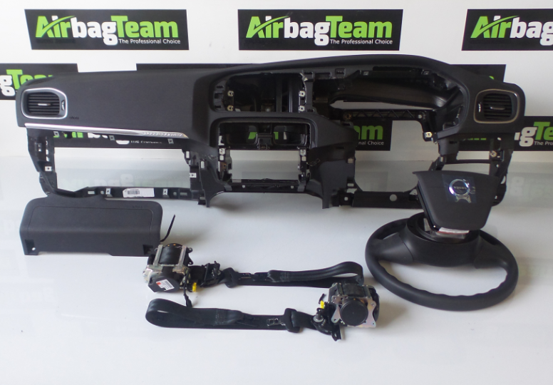 Volvo-V40-2013-On-Airbag-Kit-Driver-Passenger-Seatbelt-Dashboard-ECU-255716395767