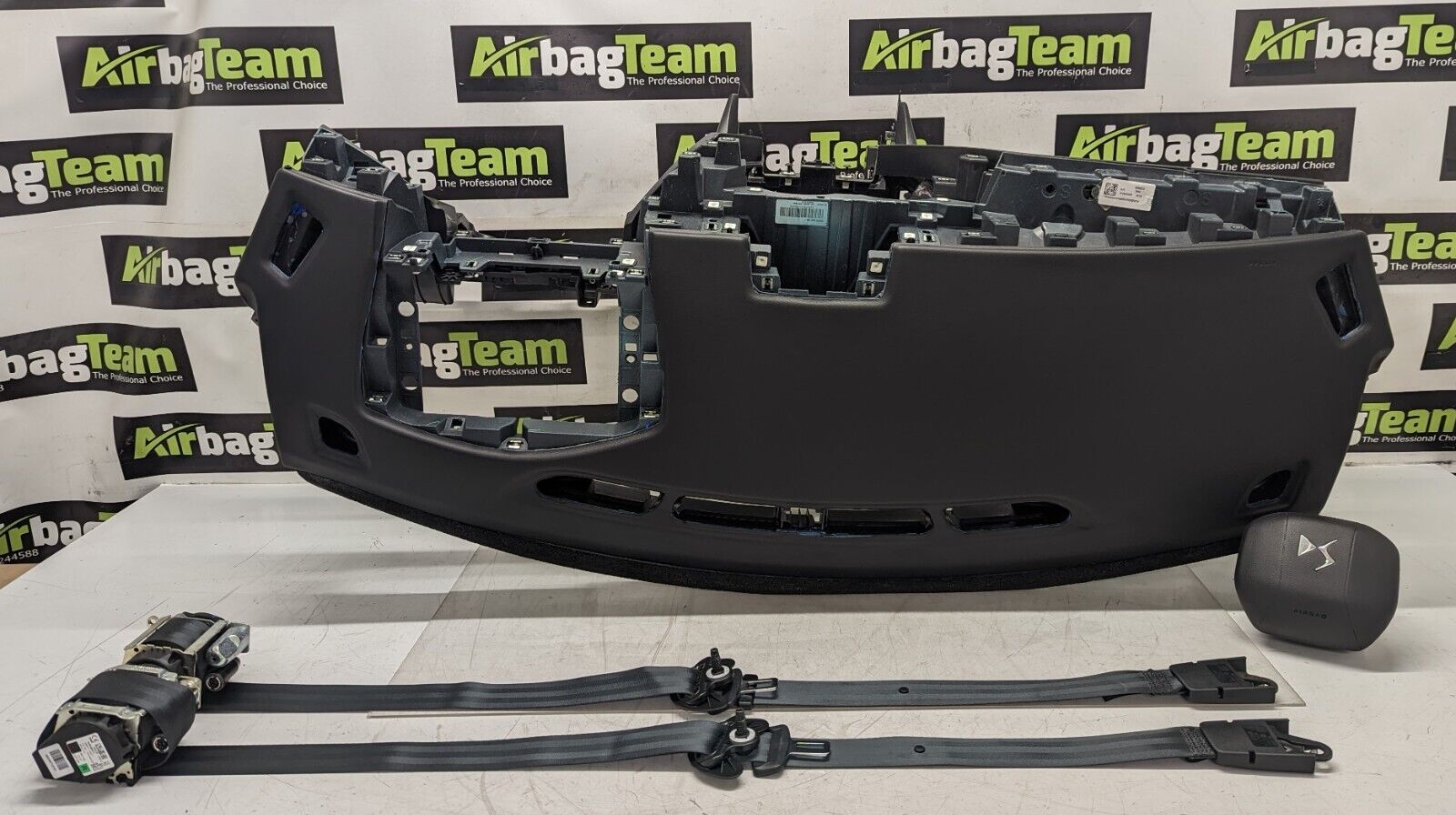 Citroen-DS3-Crossback-18-On-Airbag-Kit-Driver-Pass-Dashboard-Seatbelt-255989186128