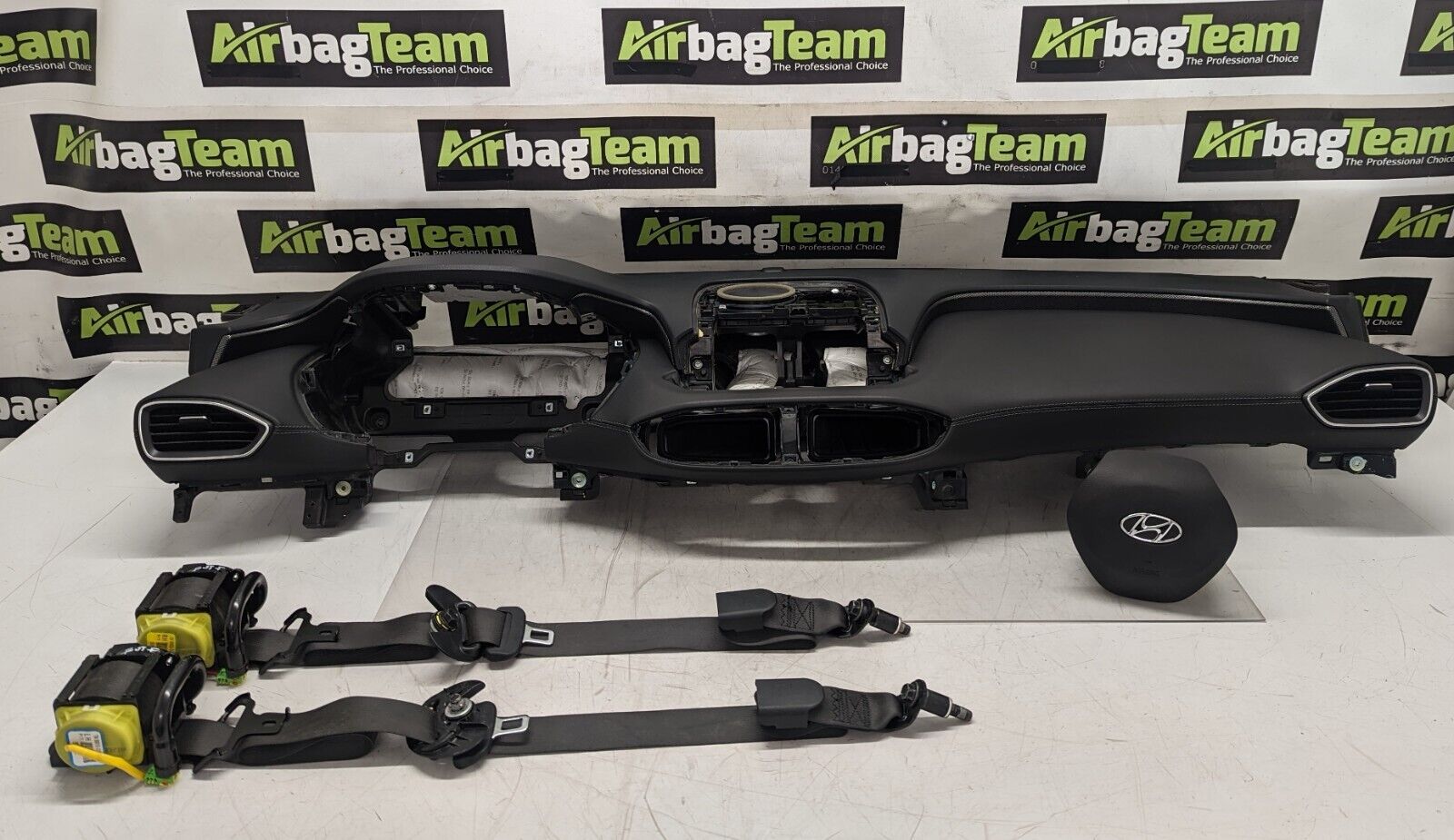 Hyundai-Santa-Fe-2018-On-LHD-Airbag-Kit-Driver-Passenger-Seatbelt-ECU-Dash-255834212288