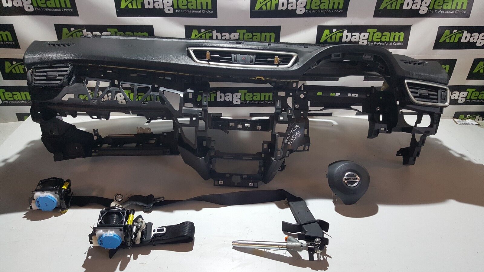 Nissan-X-Trail-T32-2017-21-Airbag-Kit-Facelift-Dash-Driver-Passenger-Seatbelt-255714414718