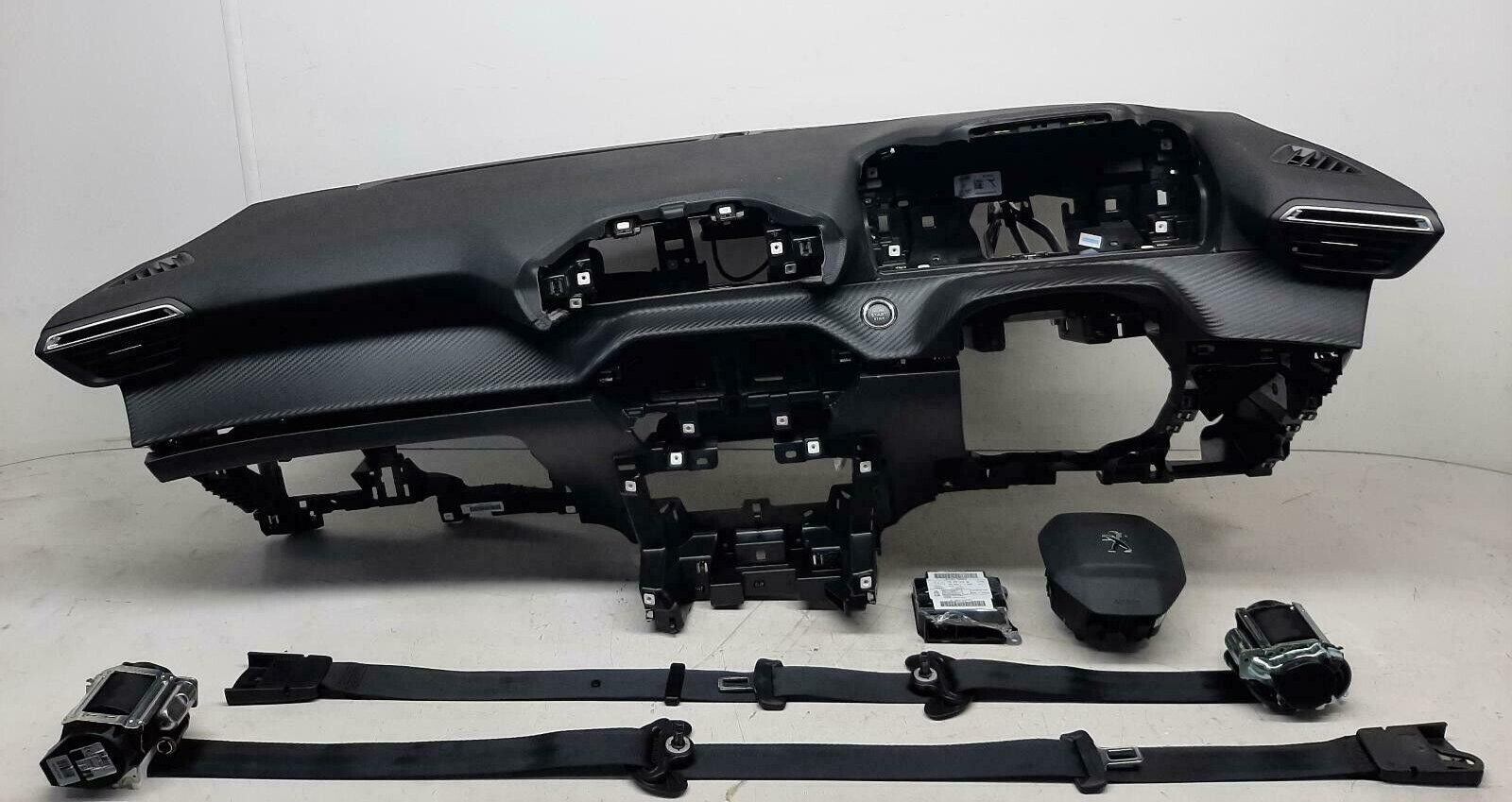 Peugeot-208-2019-On-Standard-Airbag-Kit-Driver-Passenger-Seatbelt-Dashboard-ECU-256023894908