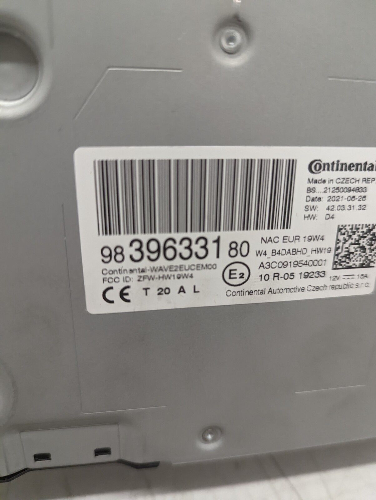 Peugeot-Citroen-Vauxhall-21-On-Continental-Sat-Nav-Radio-Head-Unit-9839633180-255764265588-2