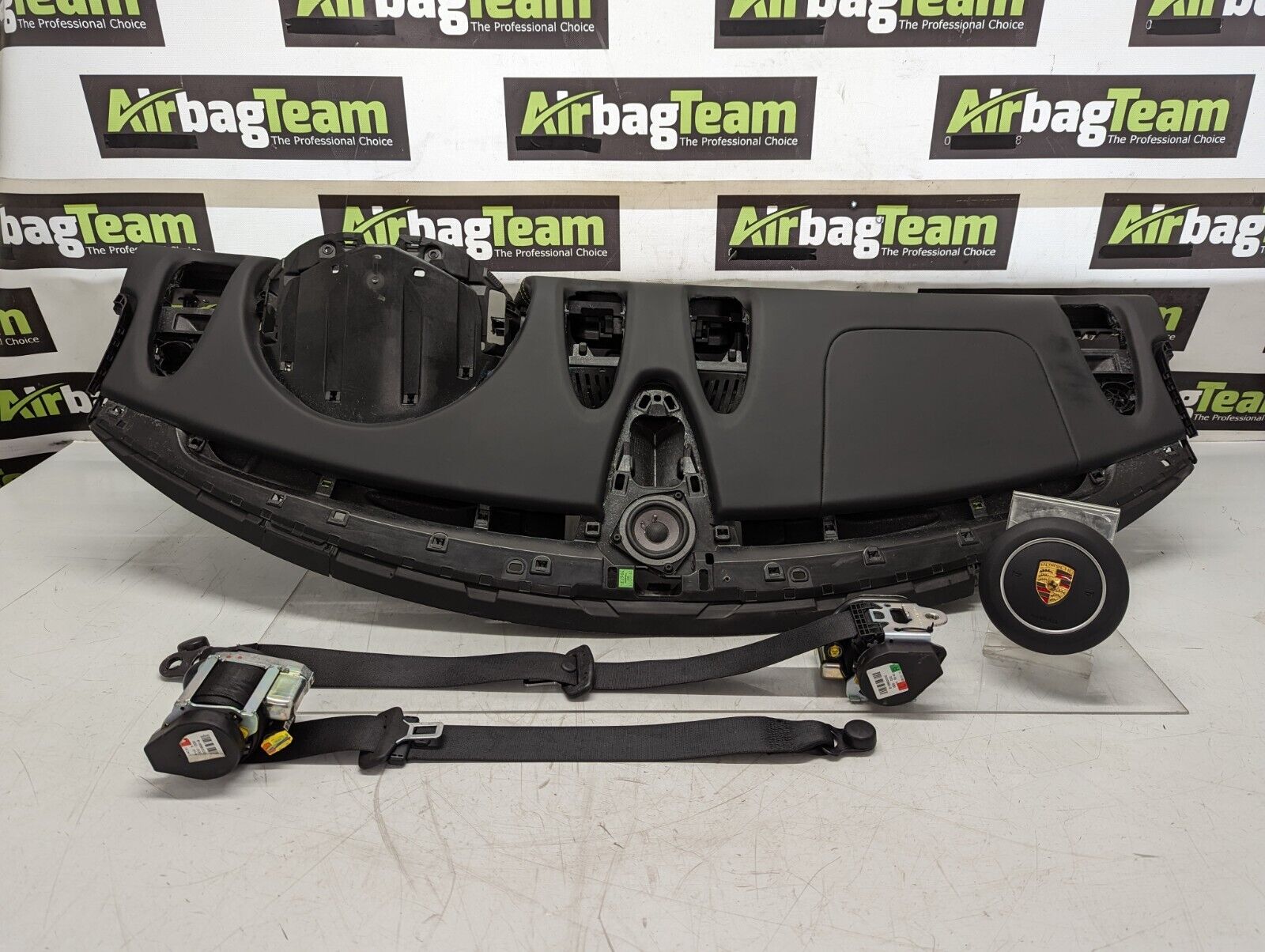 Porsche-911-718-982-Cayman-GT4-16-On-Airbag-Kit-Driver-Pass-Dash-Seatbelt-Repair-255989145018