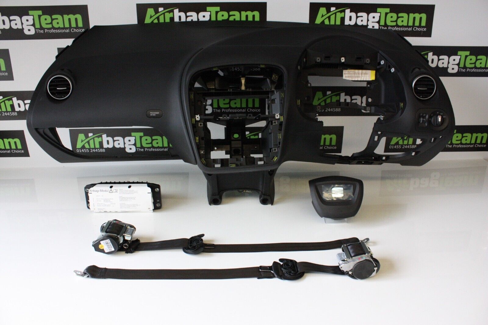 Seat-Altea-2014-Onwards-Airbag-Kit-Driver-Passenger-Dashboard-Seatbelt-ECU-255714795478