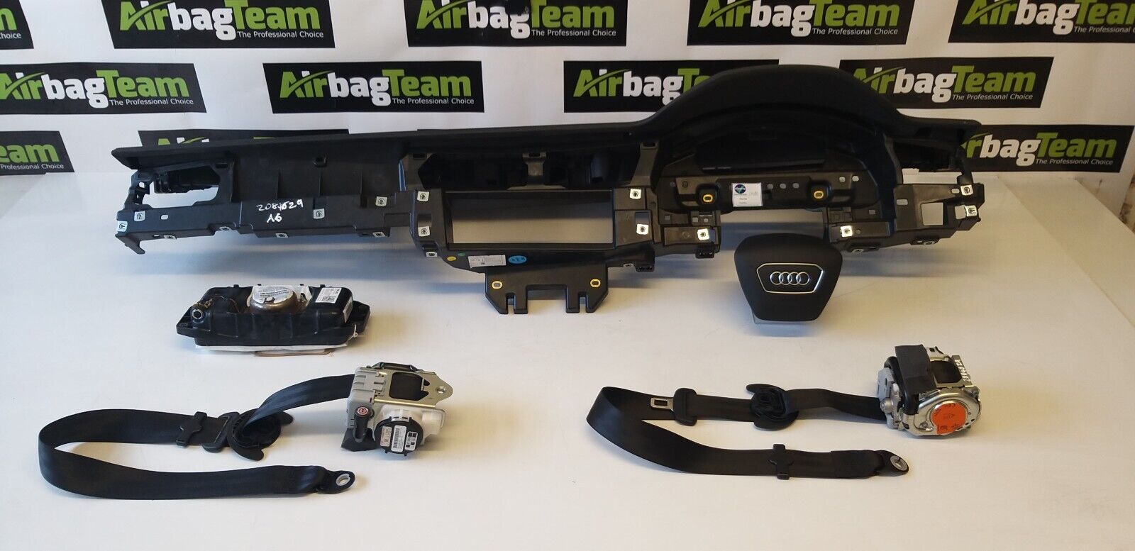 Audi-A6-4K8-2018-Onward-Airbag-Kit-Dashboard-Driver-Passenger-ECU-Seatbelt-255706457549