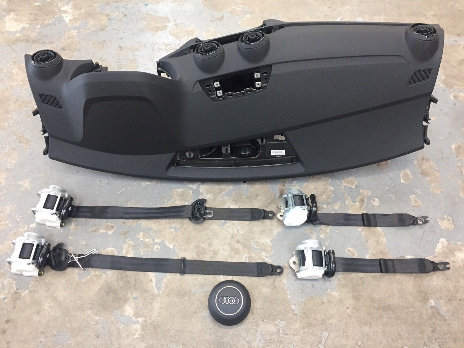 Audi-Q2-2016-Onwards-Airbag-Kit-Driver-Pass-Standard-Dashboard-ECU-Seatbelt-255706505539