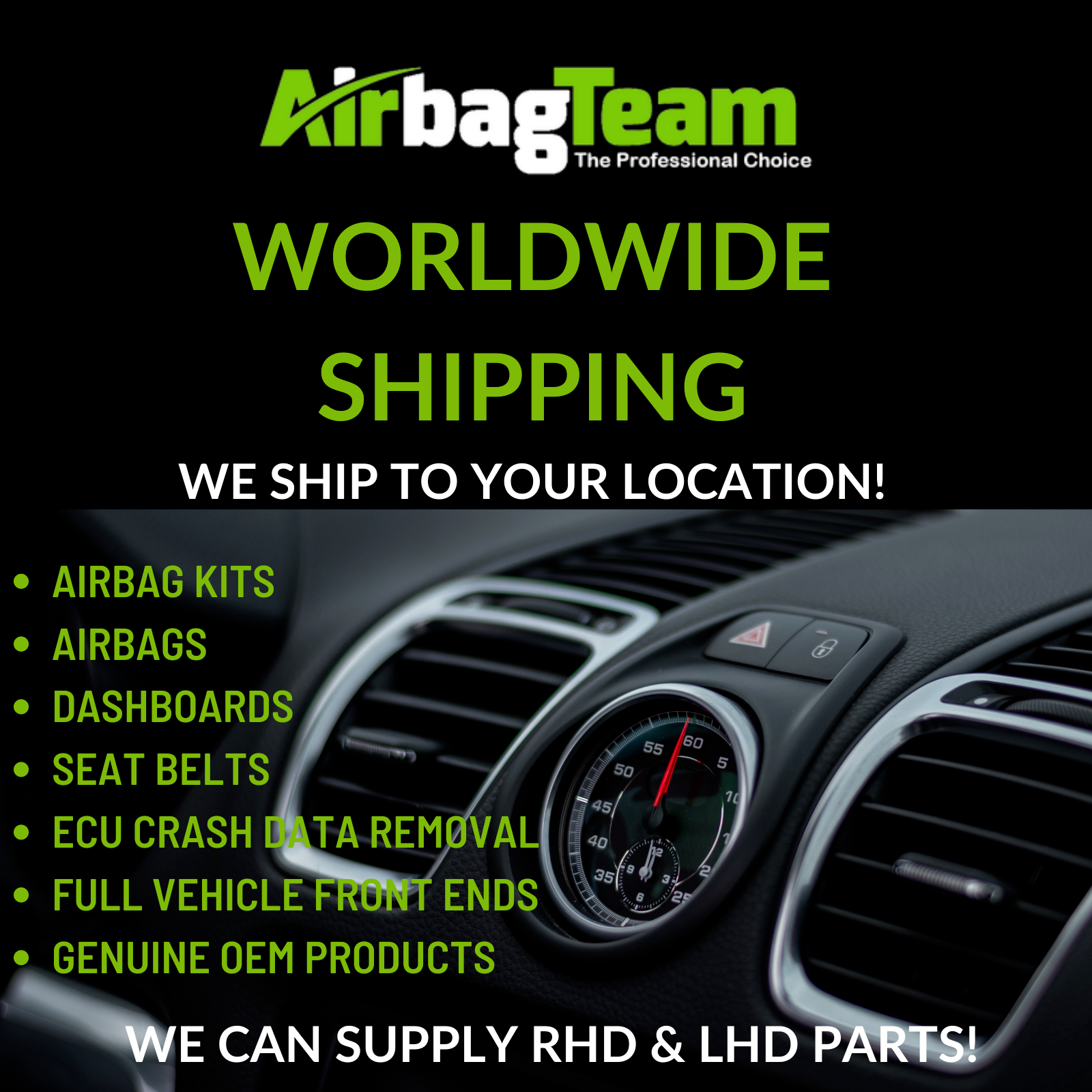 Infiniti-Q30-2016-Onwards-NSF-Nearside-Passenger-Front-Airbag-255880157689-2
