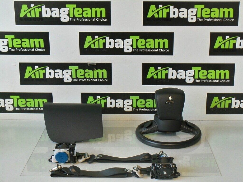 Mitsubishi-L200-2017-On-Airbag-Kit-Pod-Driver-Passenger-Seatbelt-255713166099