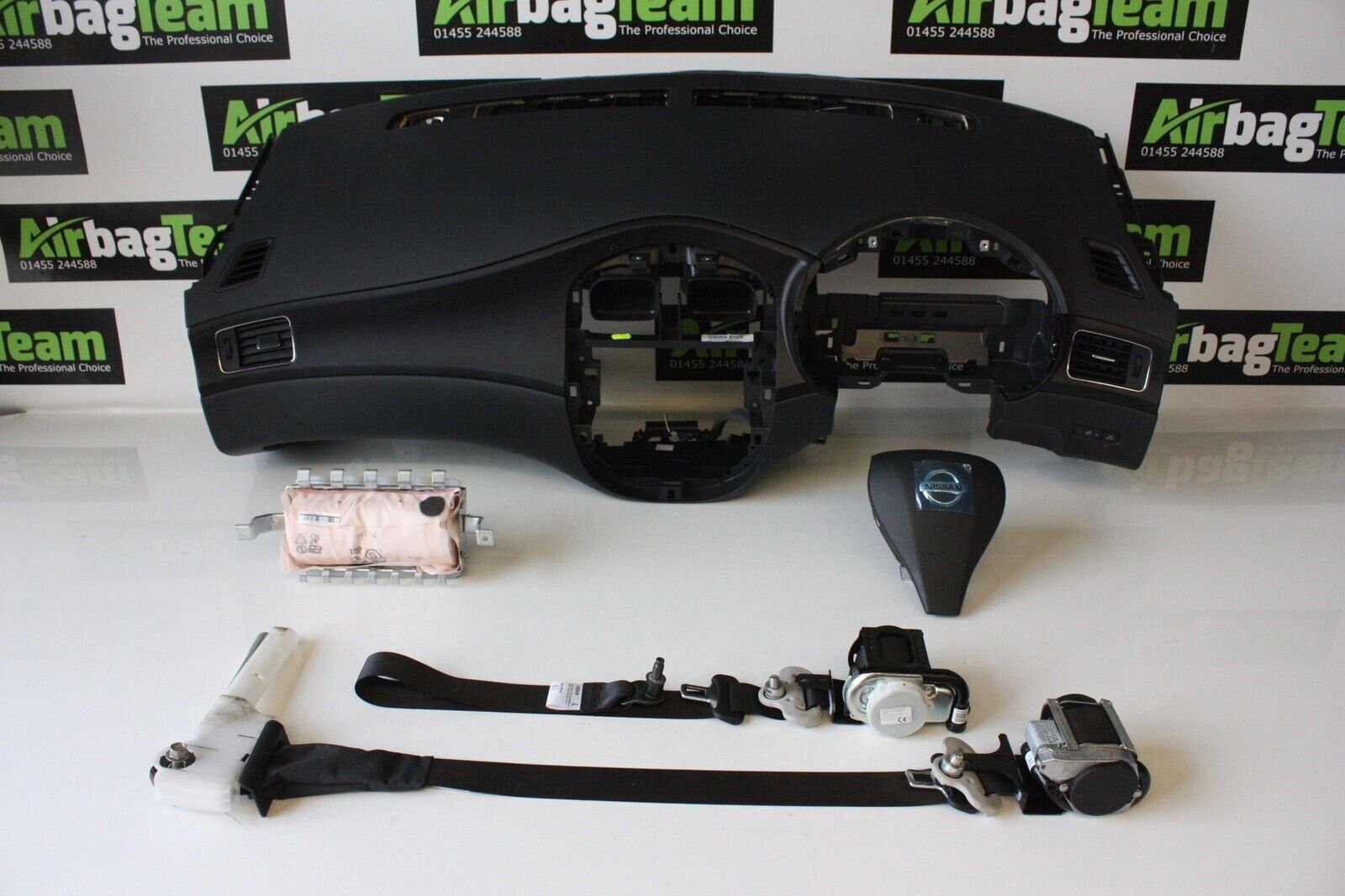 Nissan-Pulsar-2014-Onwards-Airbag-Kit-Dashboard-Driver-Passenger-Seatbelt-ECU-255714406079