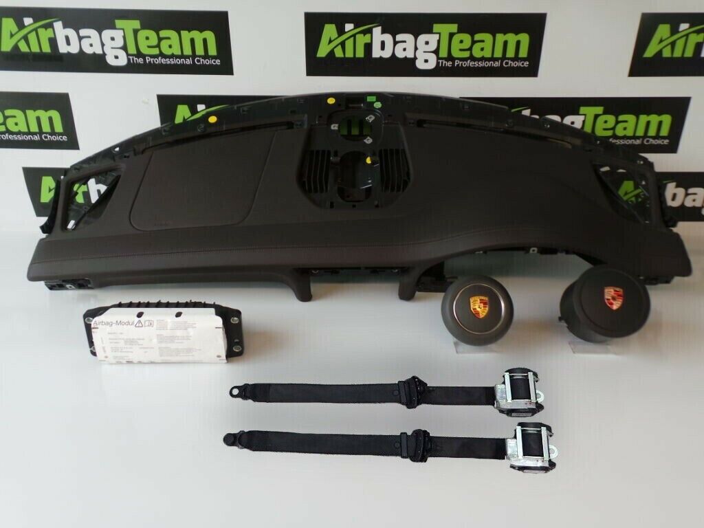 Porsche-991-2012-2016-Airbag-Kit-Driver-Passenger-Dashboard-Seatbelt-ECU-255968791779