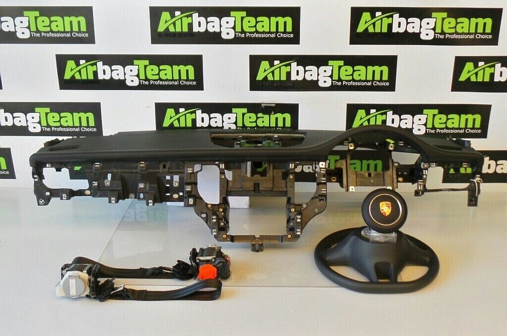 Porsche-Macan-2015-On-Airbag-Kit-Driver-Passenger-Dashboard-Seatbelt-ECU-255714639329